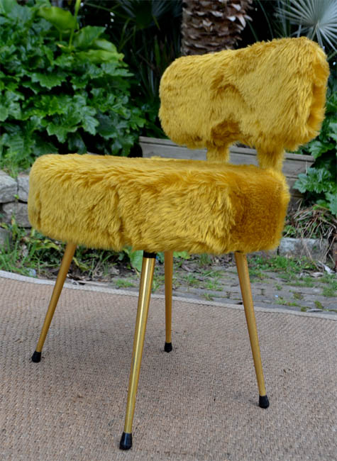 chaise « moumoute » Pelfran