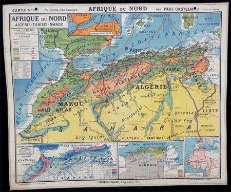 carte de geographie ancienne